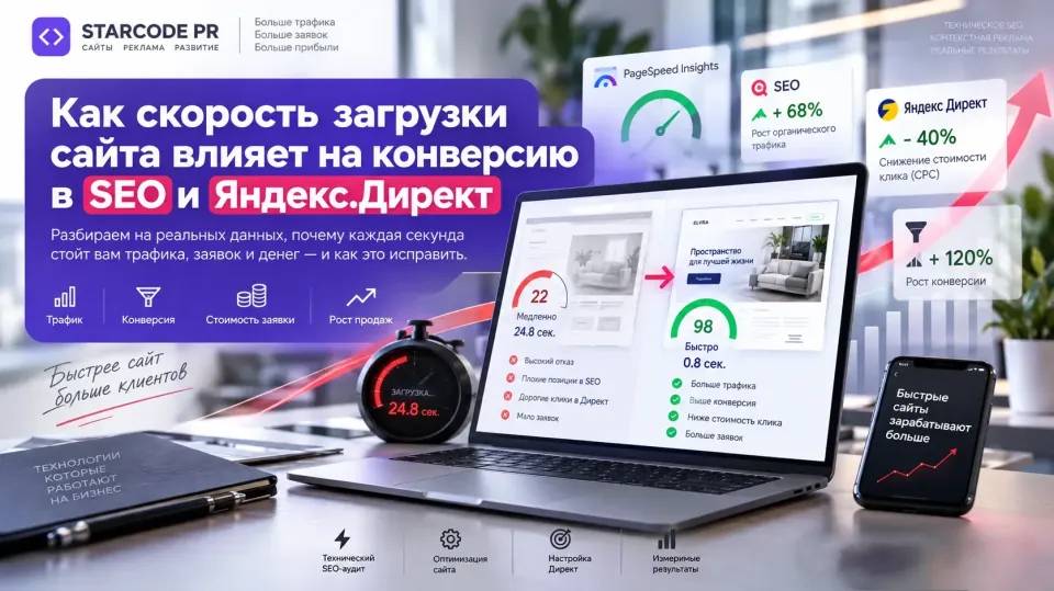 How site loading speed affects conversion