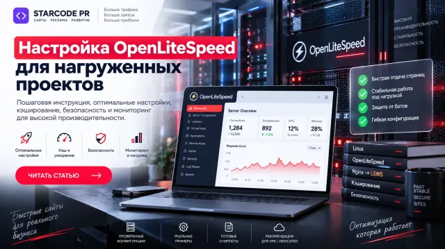 OpenLiteSpeed Setup for High-Load Projects